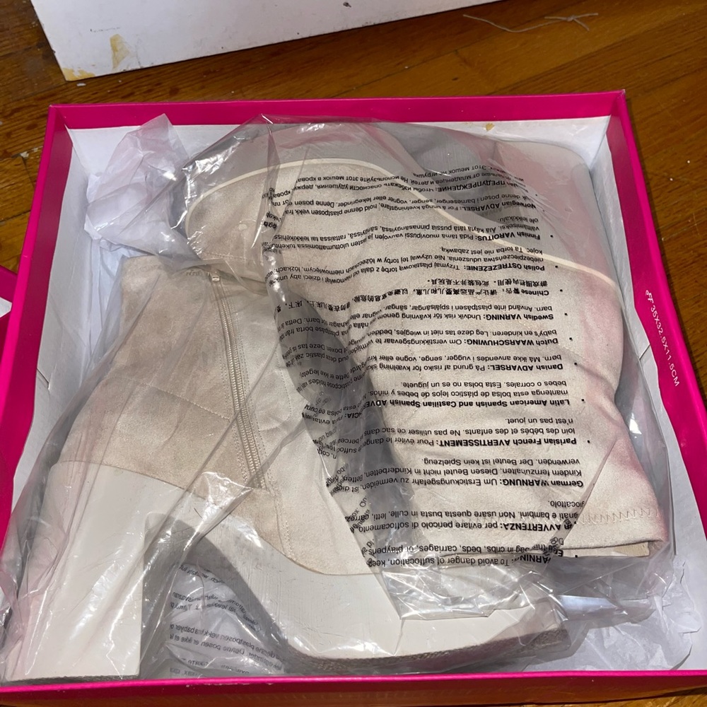 White Platform Boot - image 1